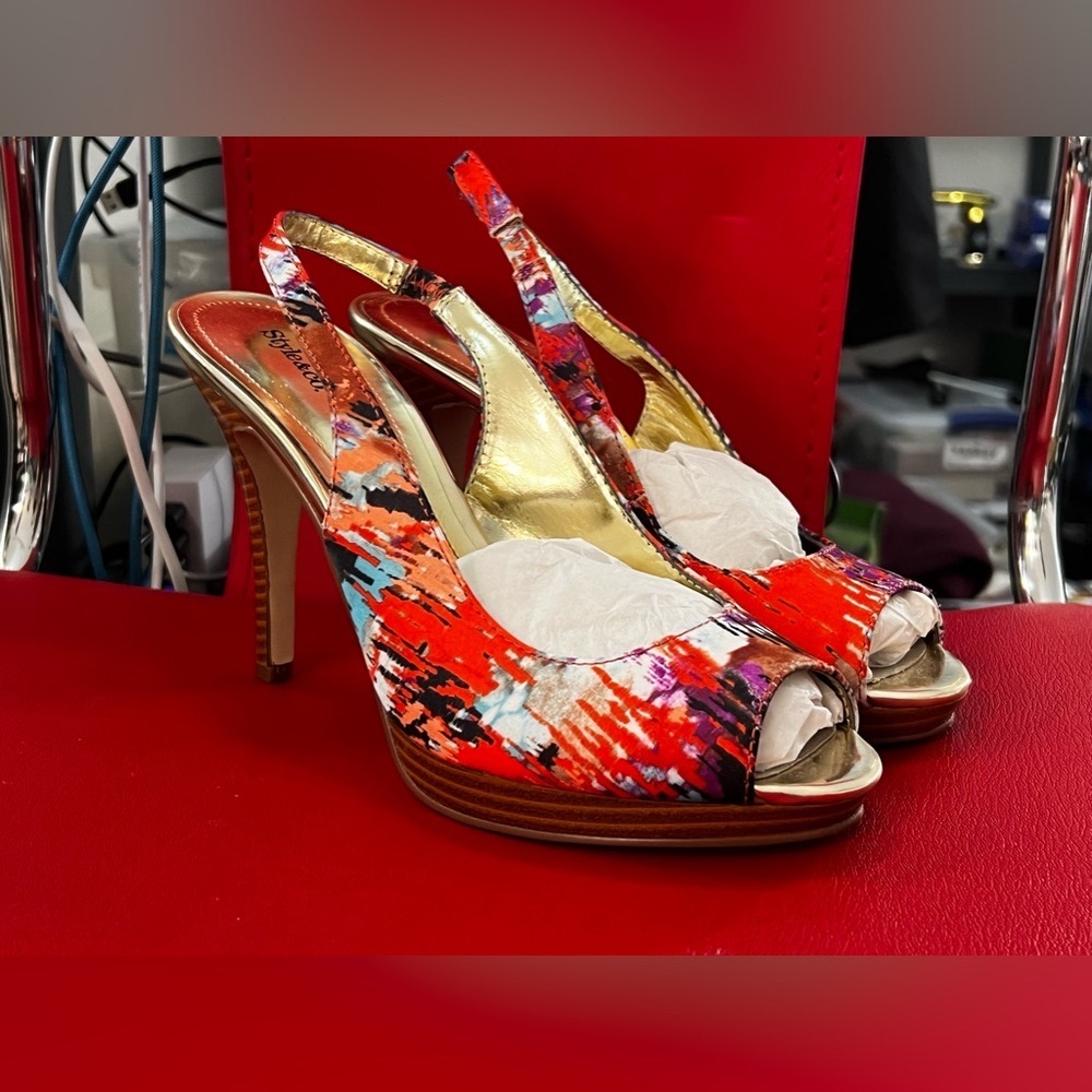 style and co women heels 8.5 artistic